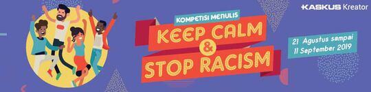 Indonesia Satu, Stop Rasis