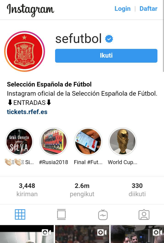 Trit Bebas Eps#1 Timnas Dengan Pengikut Instagram Terbanyak 