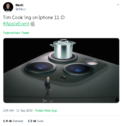 Kocak! Netizen Ramai-Ramai Bikin Meme Tentang iPhone 11 Terbaru