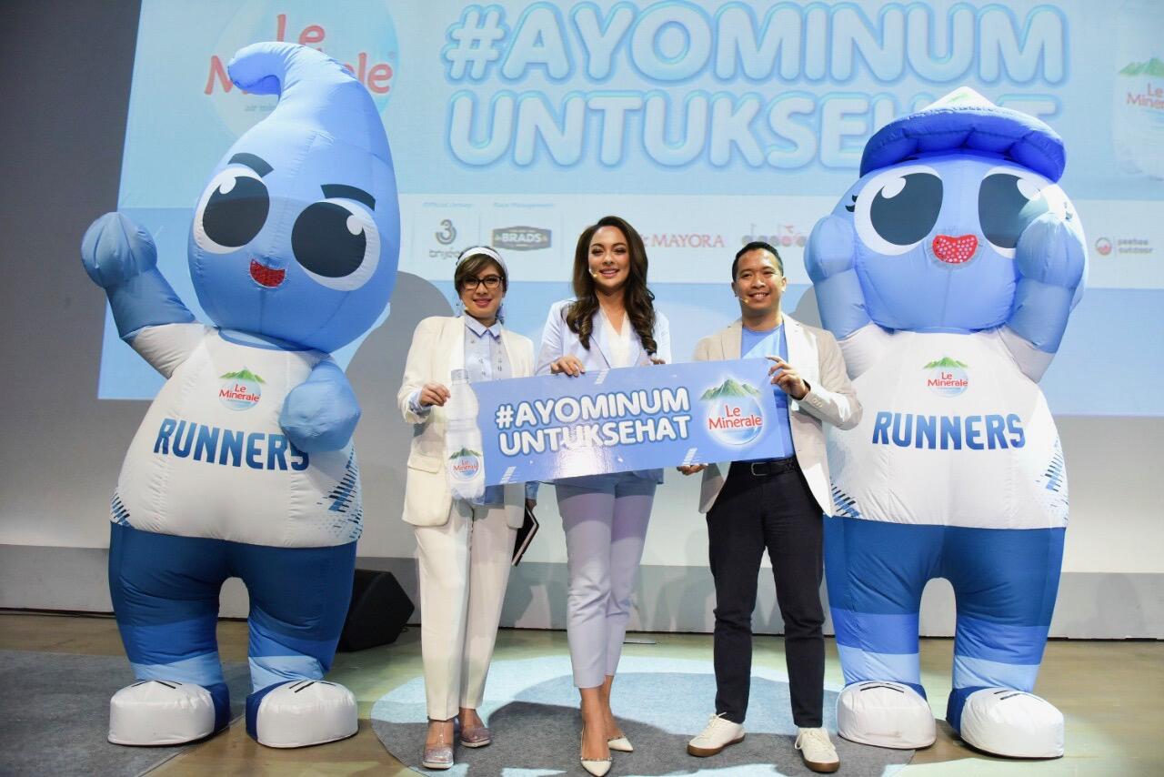 Le Minerale x PDUI Ajak Masyarakat Hidup Sehat Melalui ”Ayo Minum untuk Sehat!”