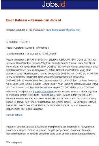 share pengalaman PT EPP CONSULTING. Belum ada review di google, penipu kah ?