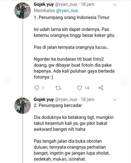 Jangan Menilai Orang Dari Luarnya Saja, Cerita Ojol Dengan Berbagai Penumpang