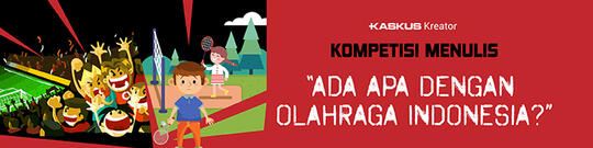 Bulutangkis adalah Olahraga Favoritku, Tolong Kembalilah Seperti Sediakala!