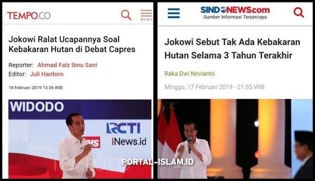 Kata Pak Jokowi Gak Ada Karhutla, Kok di Riau Kabut Asap Makin Pekat? 