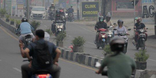 Kabut Asap, Udara 6 Daerah di Riau Berbahaya‎ untuk Dihirup