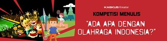 Olahraga Sebagai Pengambangan Minat dan Bakat Anak Indonesia, Kenapa Ngga?