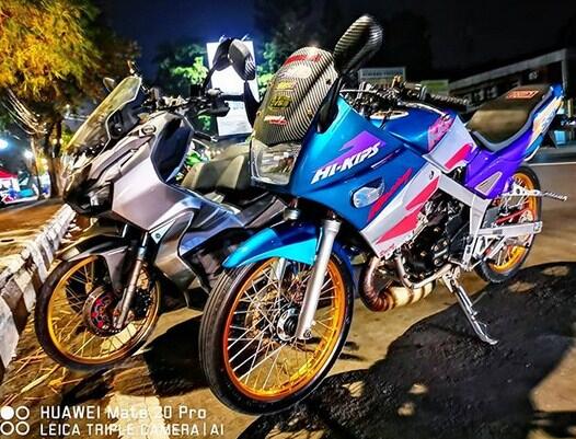 Bertolakan Dengan Konsep, Honda ADV150 Modif Ban Cacing, Silahkan Netizen Berkomentar