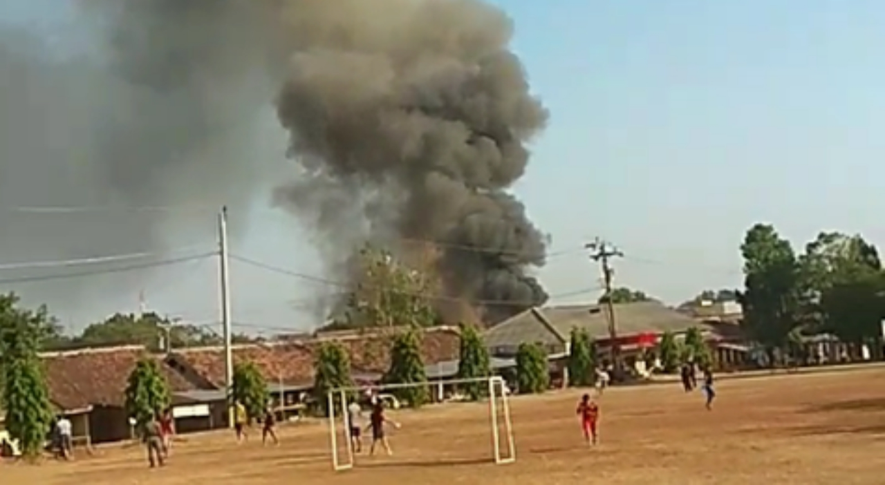 Gudang Amunisi Brimob Meledak
