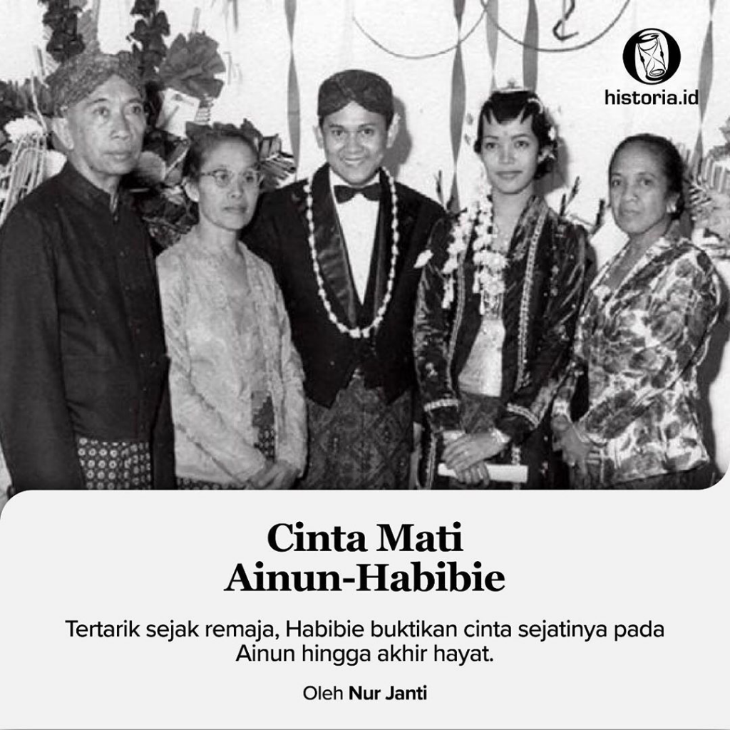 Belajarlah Cinta Yang Sesungguhnya Dari Pak Habibie