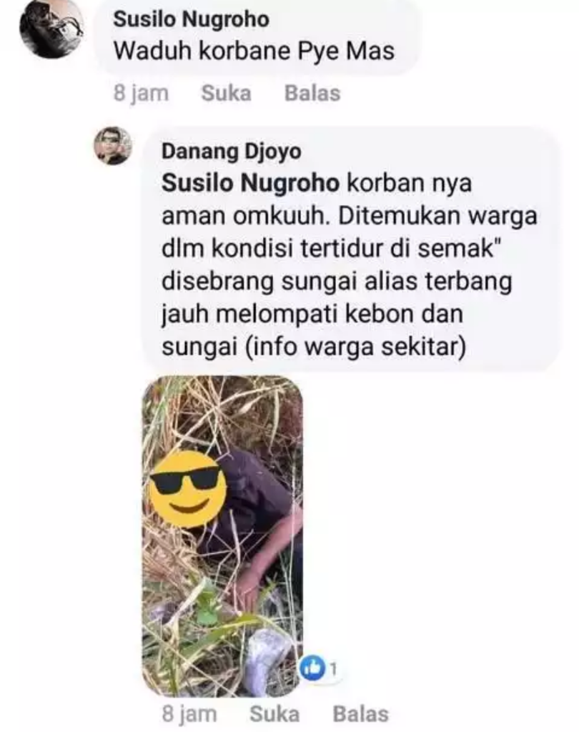 Viral, Dapat Order Mistis Motor Ojol Nyangkut di Pohon Bambu. Benar Gak Sih?