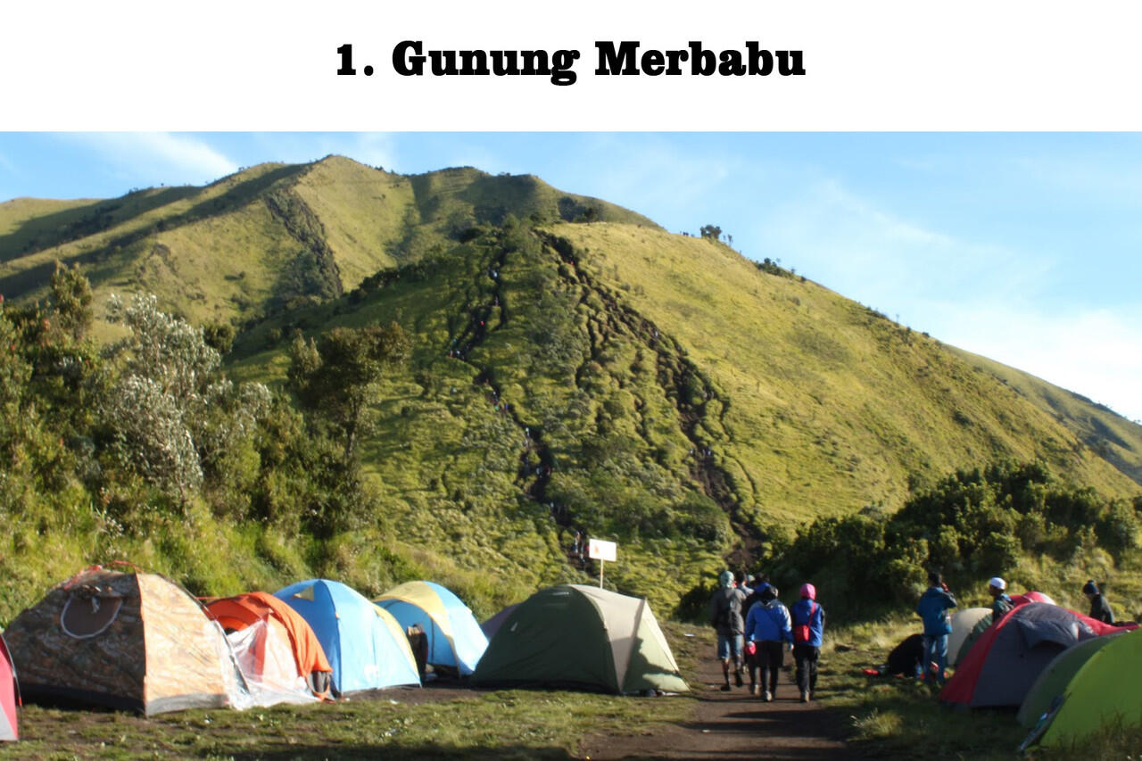 Perlu Diketahui, Inilah Daftar Gunung Yang Ditutup Pada Bulan September 2019