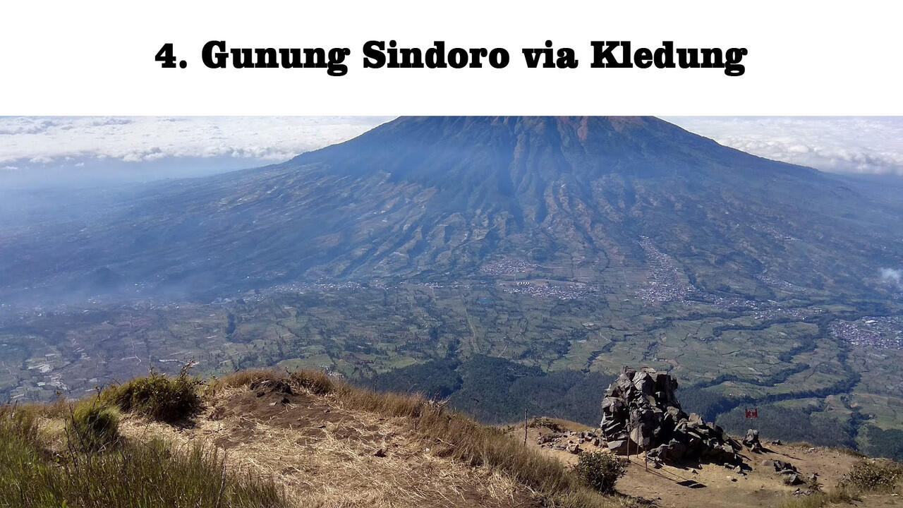 Perlu Diketahui, Inilah Daftar Gunung Yang Ditutup Pada Bulan September 2019