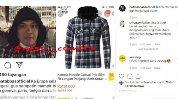 Hotman Paris Ledek Farhat Abbas yang Pakai Baju di Bawah Rp 200 Ribu