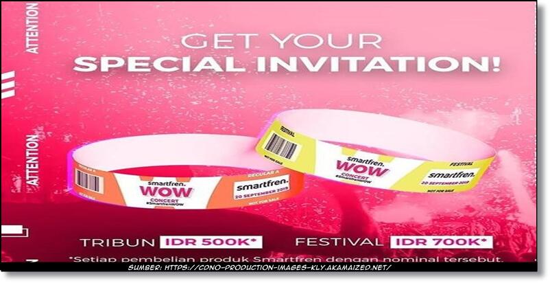 Smartfren #WowConcert, Konser yang Wow Buat Semua Teman Pintar