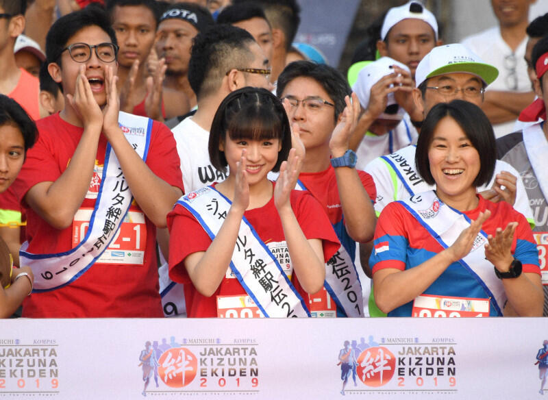 Perkuat Jepang-Indonesia, Anies hadiri Jakarta Kizuna Ekiden