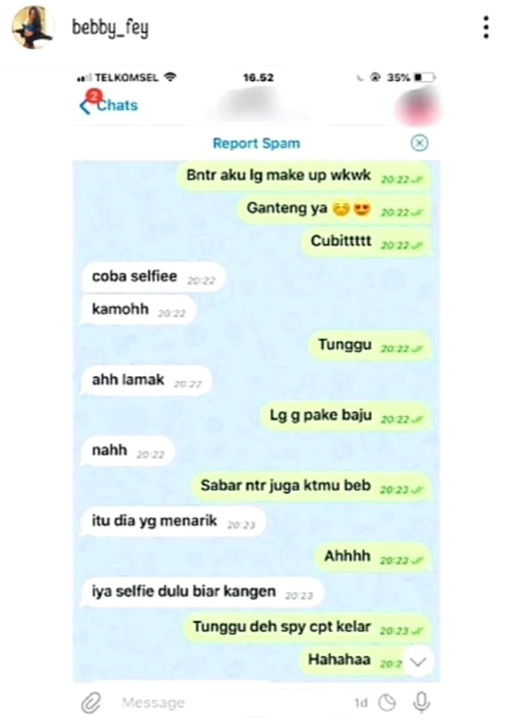 Penipuan Dan Chat Mesum Ah Youtuber Kondangan Dilaporkan