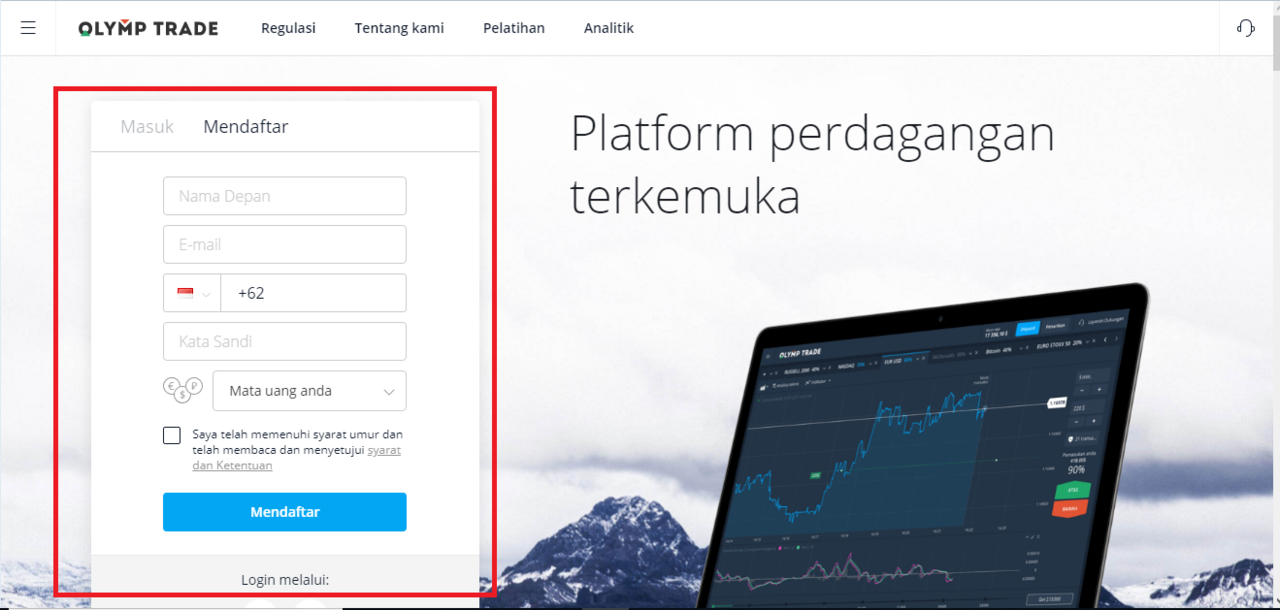 Olymp Trade Forex Indonesia