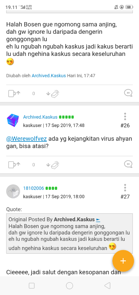 Tolong Banned 3 Id Klonengan Ini, Karna Berkata Kasar