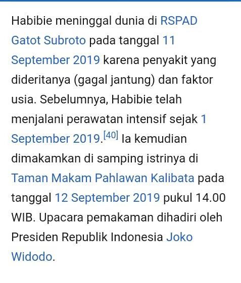 Melekat kebaikan Eyang BJ Habibi, ini generasi muda indonesia yang berbakat