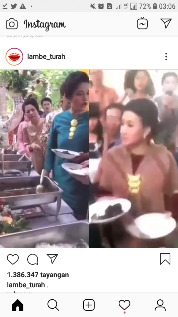 Video Cekcok Emak Rebutan Rendang di Acara Kondangan, Jangan Ditiru!