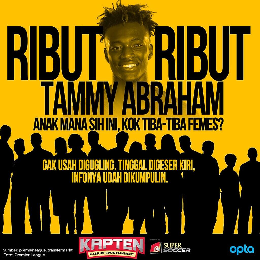 Mengenal Lebih Dekat Anak Baru yang Trending Topic, Tammy Abraham