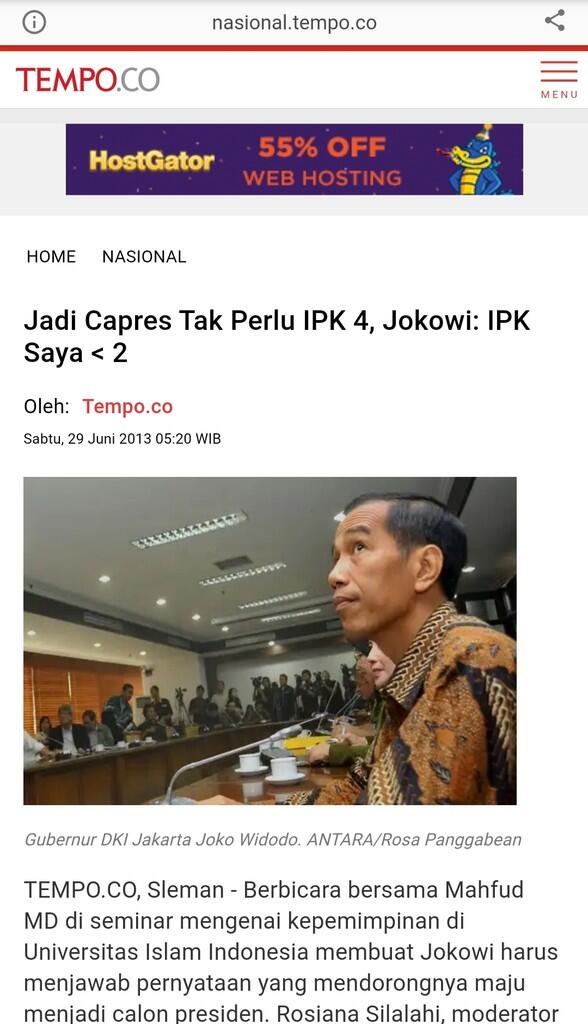 Resesi 1,5 tahun lagi, Jokowi : bukan karena pemerintah sering berhutang dan impor