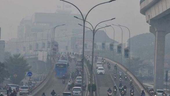 Calon Ibu Kota Indonesia Mulai Dikepung Kabut Asap