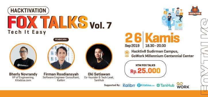 &#91;EVENT&#93; Fox Talks Vol. 7 - Hacktiv8
