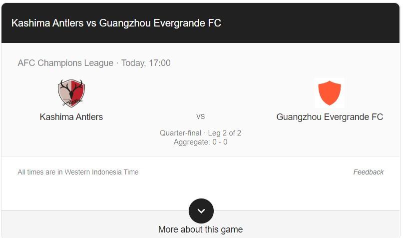 Prediksi Kashima Antlers Vs Guangzhou Evergrande