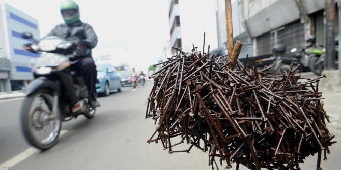 Ngeri! Rohim Relawan Pencari Ranjau Paku Mengatakan Pernah Dapat 1,6 Ton