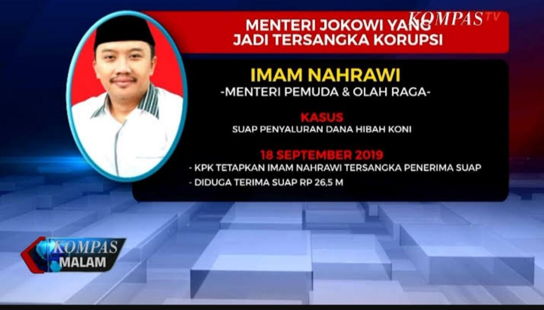 Adik menpora: Ada beberapa Menteri lain Korupsi, kenapa tak Jadi Tersangka ?