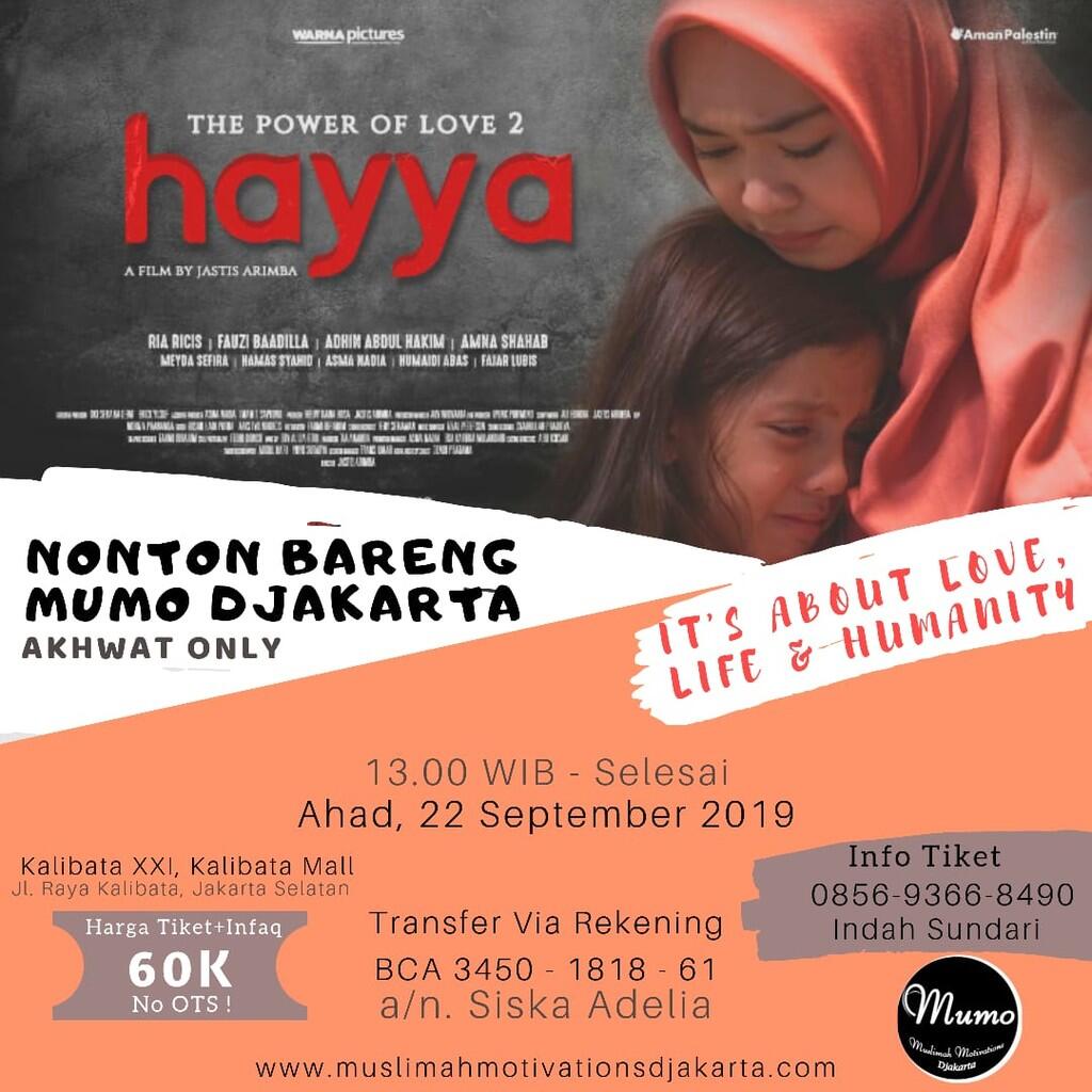Tayang Perdana di Tanggal Cantik, Film Hayya Menggeser Gundala