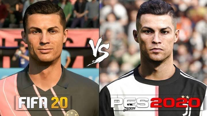 eFootball PES 2020 VS FIFA 20