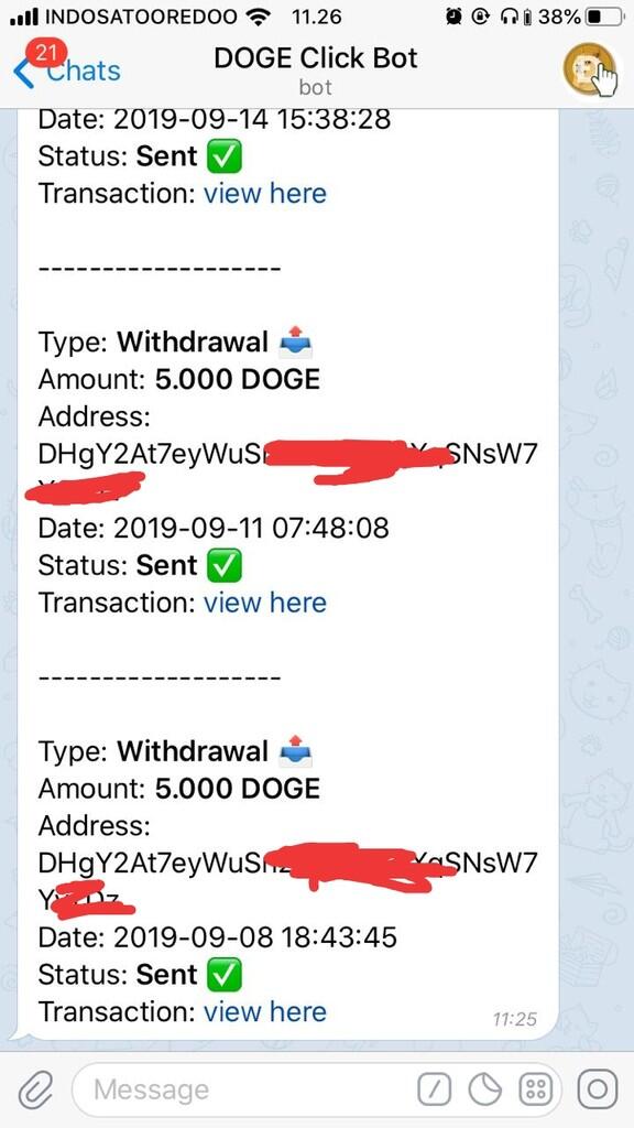 Bot dogecoin legit