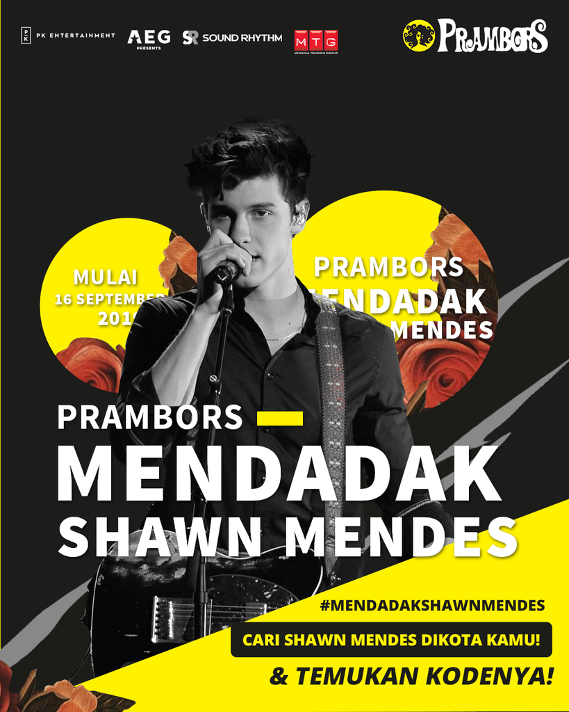 Yuk Cari Shawn Mendes di Kotamu dan Menangkan Tiket Nonton Konser Gratis!