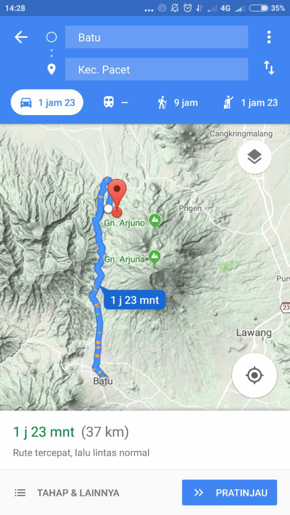 Menjelajah Hutan Cangar-pacet Di Lereng Arjuno