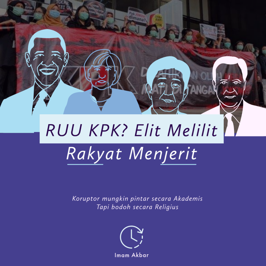 RUU KPK? Elit Melilit Rakyat Menjerit