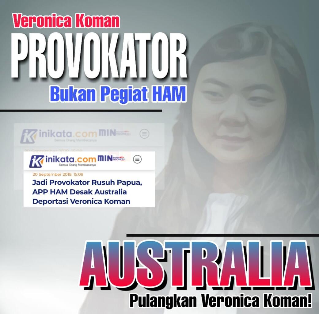 Desak Deportasi Veronica Koman, Konjen Australia Digeruduk Massa