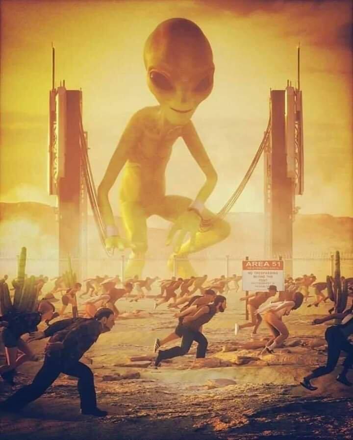 Area 51 Tadi Malam Diserbu Gan!