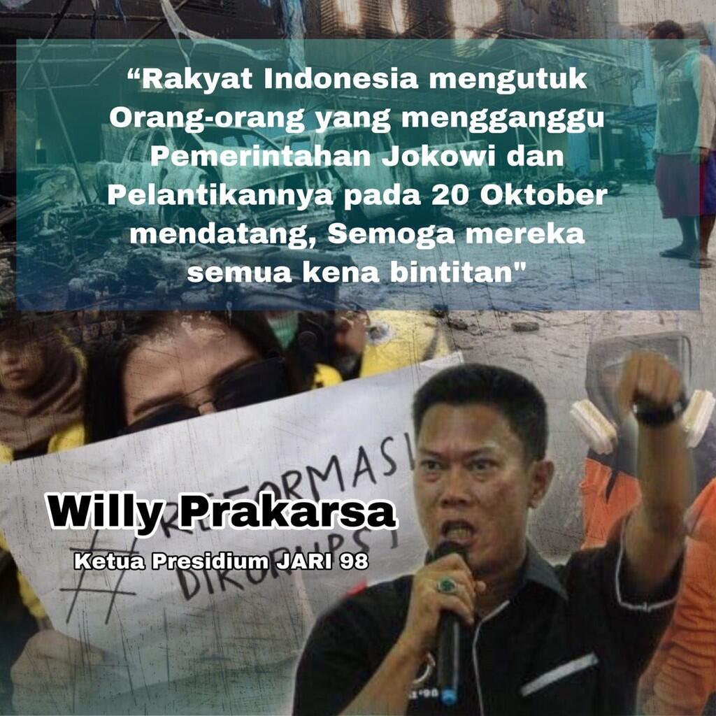 Awas, Situasi Dibuat Panas untuk Gagalkan Pelantikan Presiden Jokowi
