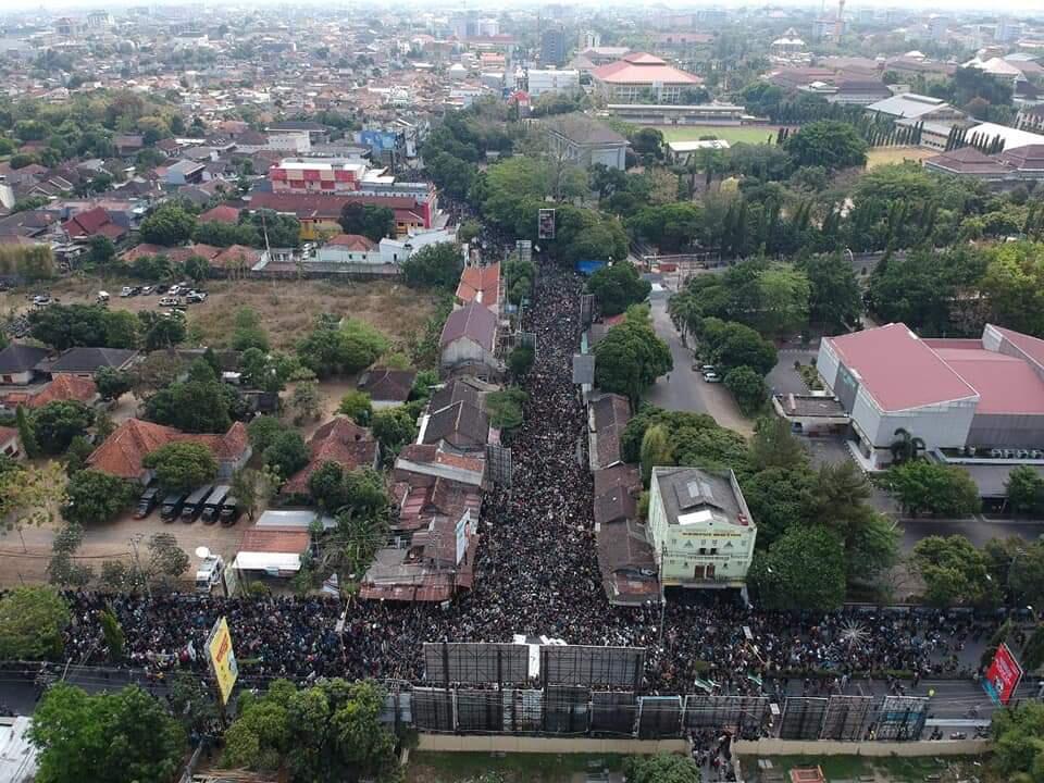 Foto Aksi Demo Gejayan