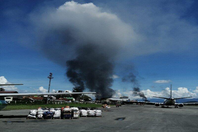 Operasional Bandara Wamena Terpaksa Dihentikan Akibat Demo Anarkis