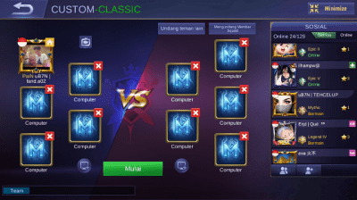 Cara Main Mobile Legend Tanpa Kuota Internet