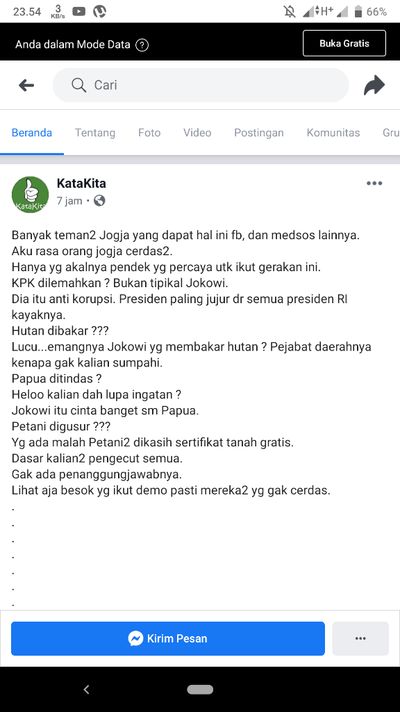 Sindiran Menohok Warganet Malaysia untuk Vlog Jokowi Bareng Cucu