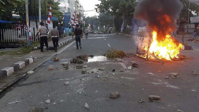 Demo di Wamena Rusuh, Kantor Bupati Terbakar