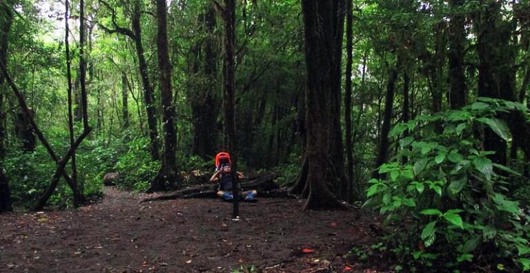 Sosok Perempuan Berjaket Merah Di Puncak Gunung Slamet