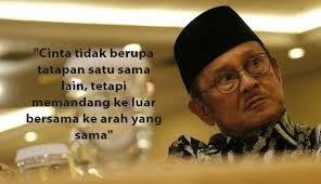 "Pak Jokowi mencintai warga Indonesia seperti kata inspiratif (alm) BJ.HABIBIE "