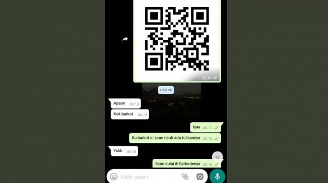 Berniat Nembak Gebetan Pakai Kode QR, Akhirnya Malah Bikin Nyesek