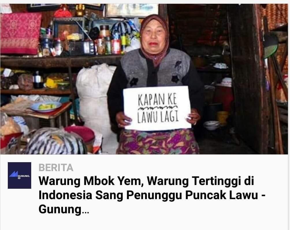 Misteri Gunung Lawu? Jangan Coba-Coba Melanggarnya