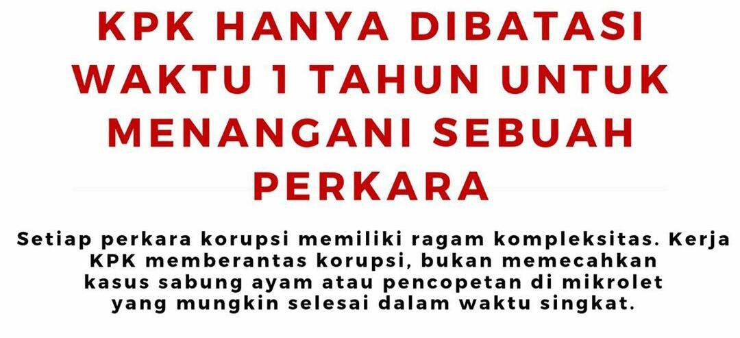 KPK Dilemahkan Koruptor Tepuk Tangan #SaveKPK!
